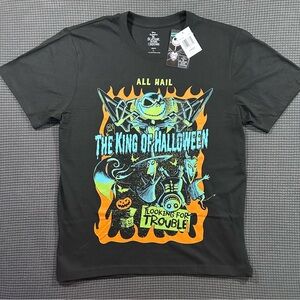 Disney Nightmare Before Christmas All Hail King of Halloween T Shirt Size Large